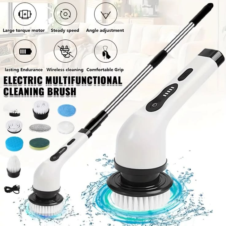 PowerSpin Electric Cleaning Brush