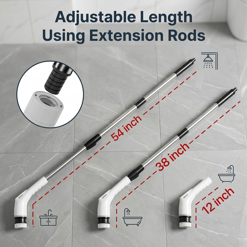 PowerSpin Electric Cleaning Brush